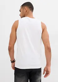 Tanktop van puur katoen (set van 3), bonprix