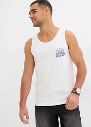 Tanktop van puur katoen (set van 3), bonprix