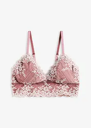 Bralette met gerecycled materiaal, zonder beugels, bonprix