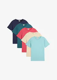 T-shirt (set van 5), bonprix