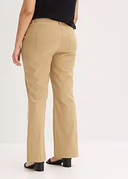 Stretch broek, bootcut, bonprix