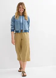 3/4 broek van een linnen-katoenmix, bonprix