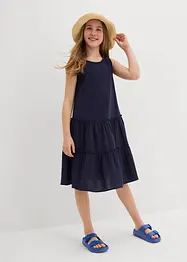 Meisjes midi jurk van mousseline, bonprix