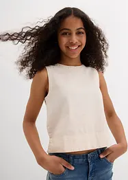 Blousetop van linnenmix, bonprix