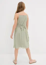 Chiffonjurk met pailletten, bonprix