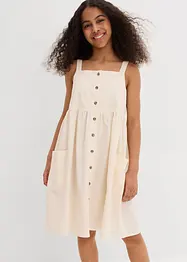 Jurk met spaghettibandjes, bonprix