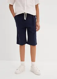 Instapshort van een luchtige linnenmix, regular fit, bonprix
