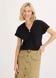 Shirt met een decoratieve ring, bonprix
