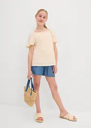 Shirt met broderie anglaise, bonprix