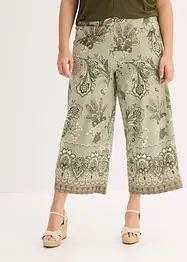 Jersey broek met paisley motief, bonprix