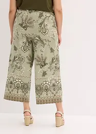 Jersey broek met paisley motief, bonprix