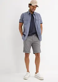 Chino bermuda van puur katoen, regular fit, bonprix