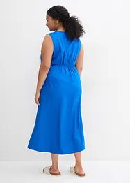 Jurk met spaghettibandjes van soepele viscose, bonprix