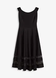 Carmen jurk met kant en riem, bonprix