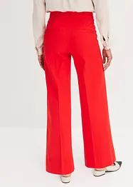 Twill broek met docoratieve knopen, bonprix
