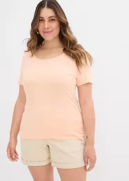 T-shirt van soepele viscose (set van 2), bonprix