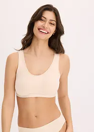 Bralette met katoen, bonprix