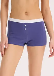 Dames boxer (set van 5) met biologisch katoen, bonprix