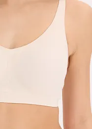 Gewatteerde Feel Comfort lasercut bh zonder beugels, bonprix
