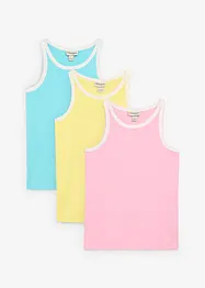 Top met biologisch katoen (set van 3), bonprix