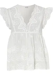 Blouse met kant, bonprix