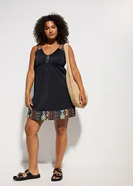 Badpakjurk met gerecycled polyamide, lange maten, bonprix