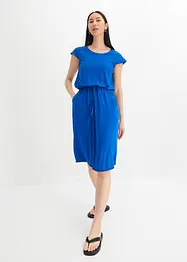 Jersey midi jurk van viscose met elastan, bonprix