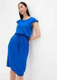 Jersey midi jurk van viscose met elastan, bonprix