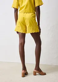 Short met zijde, bonprix