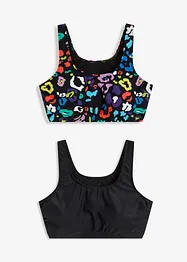 Bralette bikinitop (set van 2), bonprix