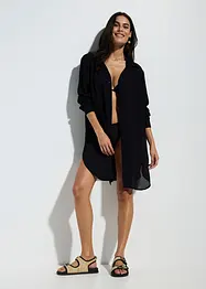 Lange strandblouse van viscose, bonprix