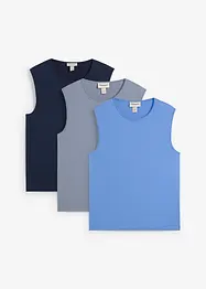Muscle shirt (set van 3), bonprix