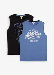 Muscle shirt (set van 2), bonprix