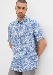 Overhemd met korte mouwen van viscose, bonprix