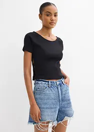 Aansluitend T-shirt van puur biologisch katoen, bonprix