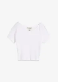 Aansluitend T-shirt van puur biologisch katoen, bonprix