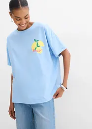 Oversized shirt van puur biologisch katoen, bonprix