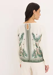 Gedessineerde shirt tuniek, bonprix