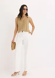 Viscose piqué polotop, bonprix