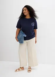Boxy shirt van puur katoen, bonprix