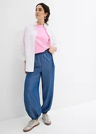 Broek van lyocell met comfortabele tailleband, bonprix