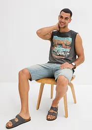 Muscle shirt in gewassen look (set van 2), bonprix