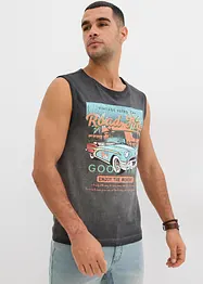 Muscle shirt in gewassen look (set van 2), bonprix