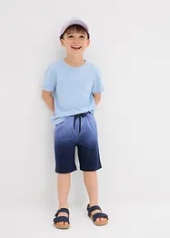 Sweat bermuda van katoen (set van 2), bonprix