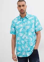 Overhemd met korte mouwen van viscose, bonprix