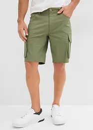 Stretch cargo bermuda (set van 2), regular fit, bonprix