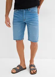 Sweat jeans bermuda, slim fit (set van 2), bonprix