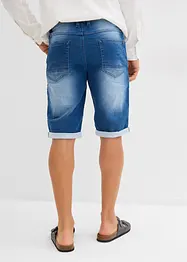 Sweat jeans bermuda, relaxed fit, bonprix