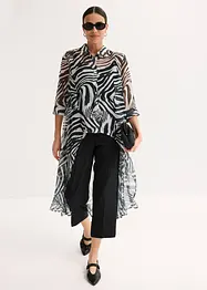 Lange chiffon blouse, bonprix