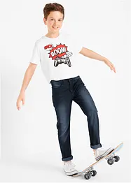 Slim fit jeans met mid waist, bonprix